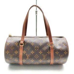 Louis Vuitton Papillon 30 Brown Monogram Hand Bag 240-09042